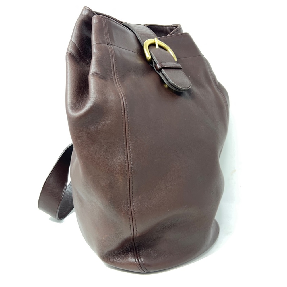 Coach 4160 Vintage Brown Sling Bag.